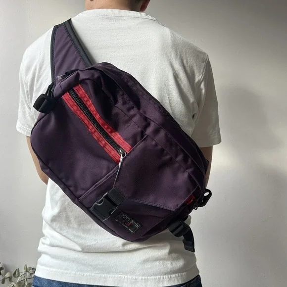 Tom Bihn Discontinued Retired Le Grand Derriere Hip Pack Purple Red Rare US Made - Picture 15 of 16